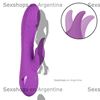 Estimulador Premium con vibrador de clitros y carga USB